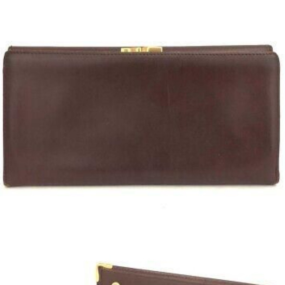 Authentic Cartier Leather Wallet